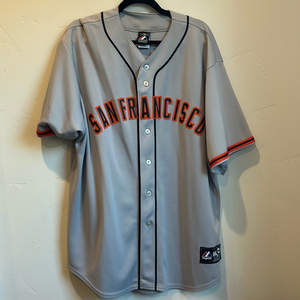 Majestic, San Francisco Giants road jersey XXL.